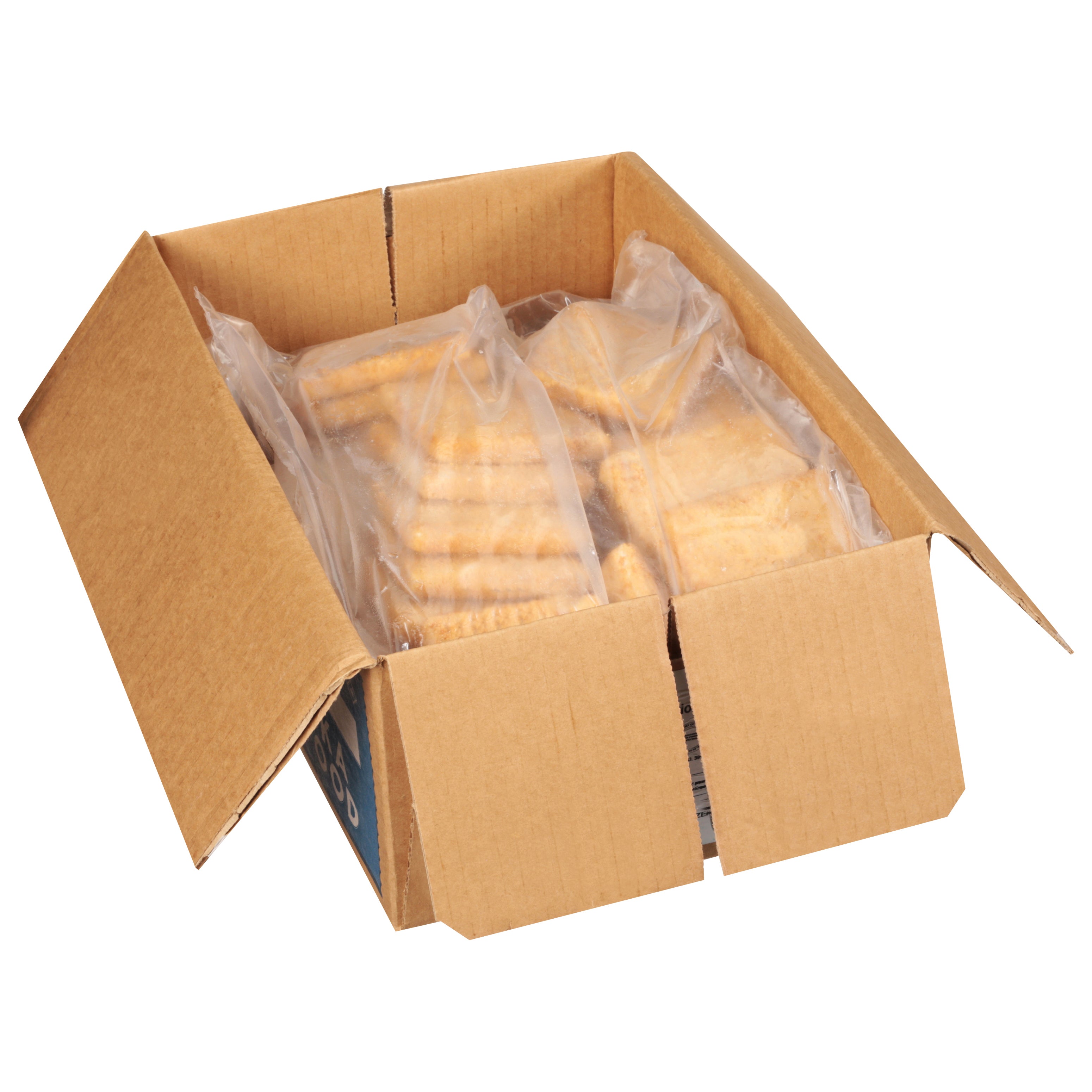 Pollock Wild Whole Grain Breaded Precooked Oven Ready 10 Pound Each - 1 Per Case.