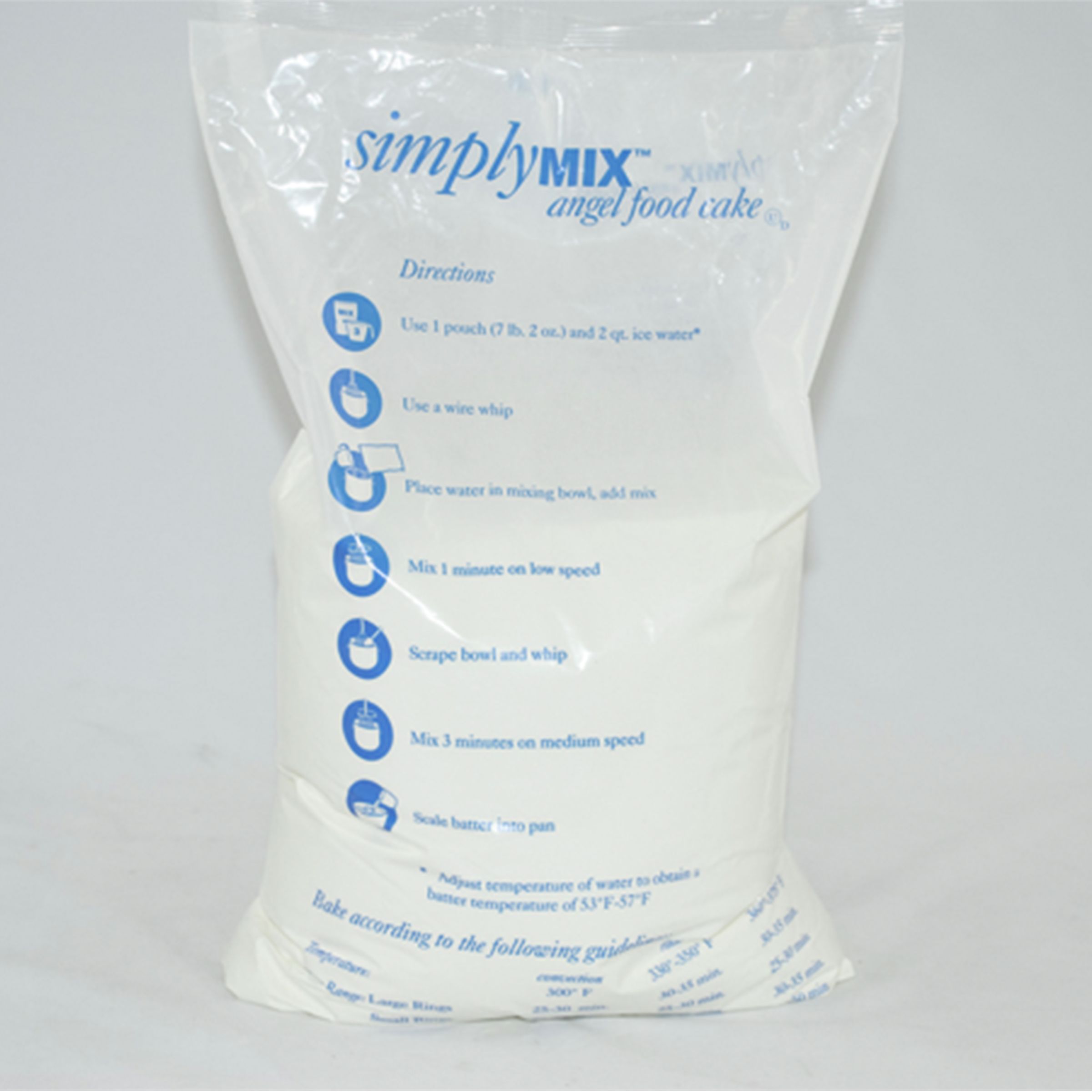 Pillsbury™ Cake Mix Simplymix™ Angel Food 114 Ounce Size - 4 Per Case.