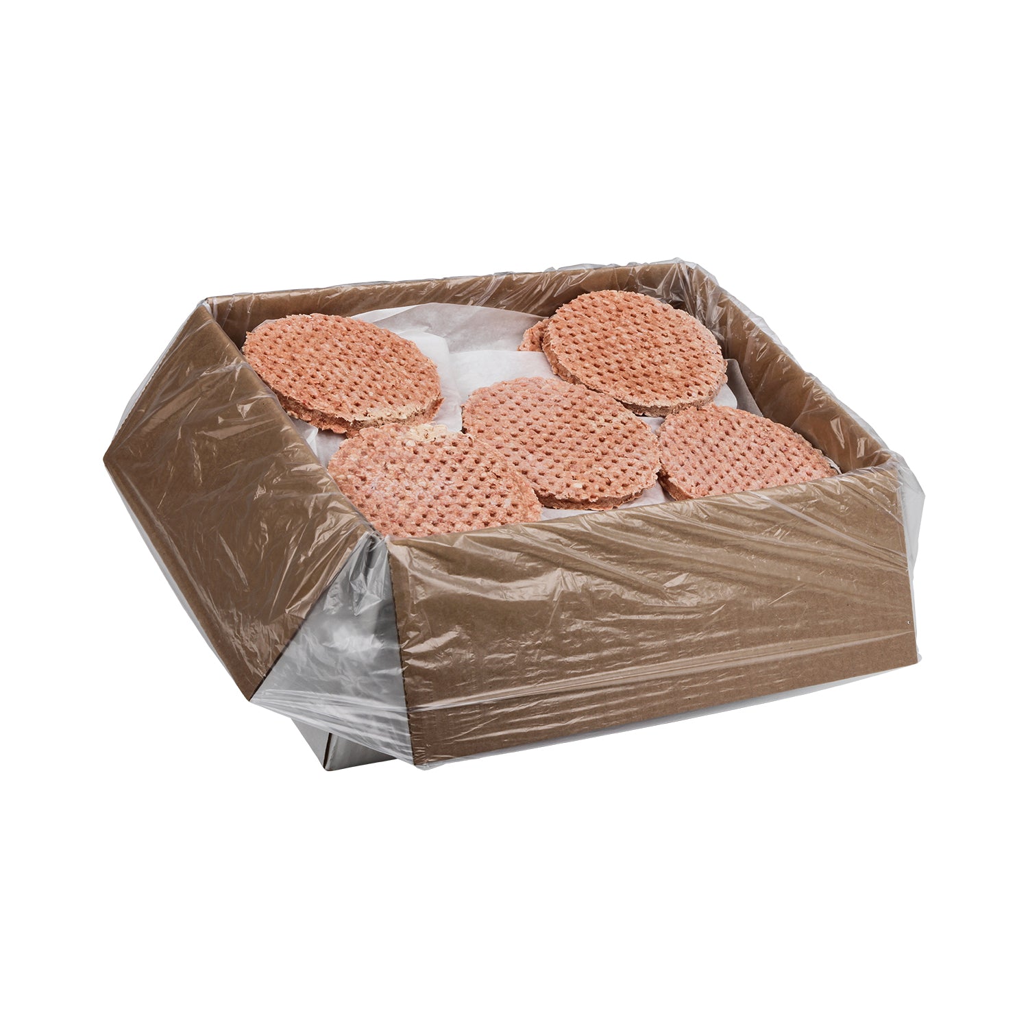 Beef Thick N Juicy Patties 5.33 Ounce Size - 45 Per Case.