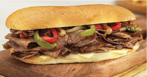 Shaved Beef Rib Eye 3 Ounce Size - 48 Per Case.