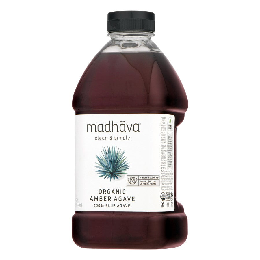 Amber Agave 46 Ounce Size - 4 Per Case.