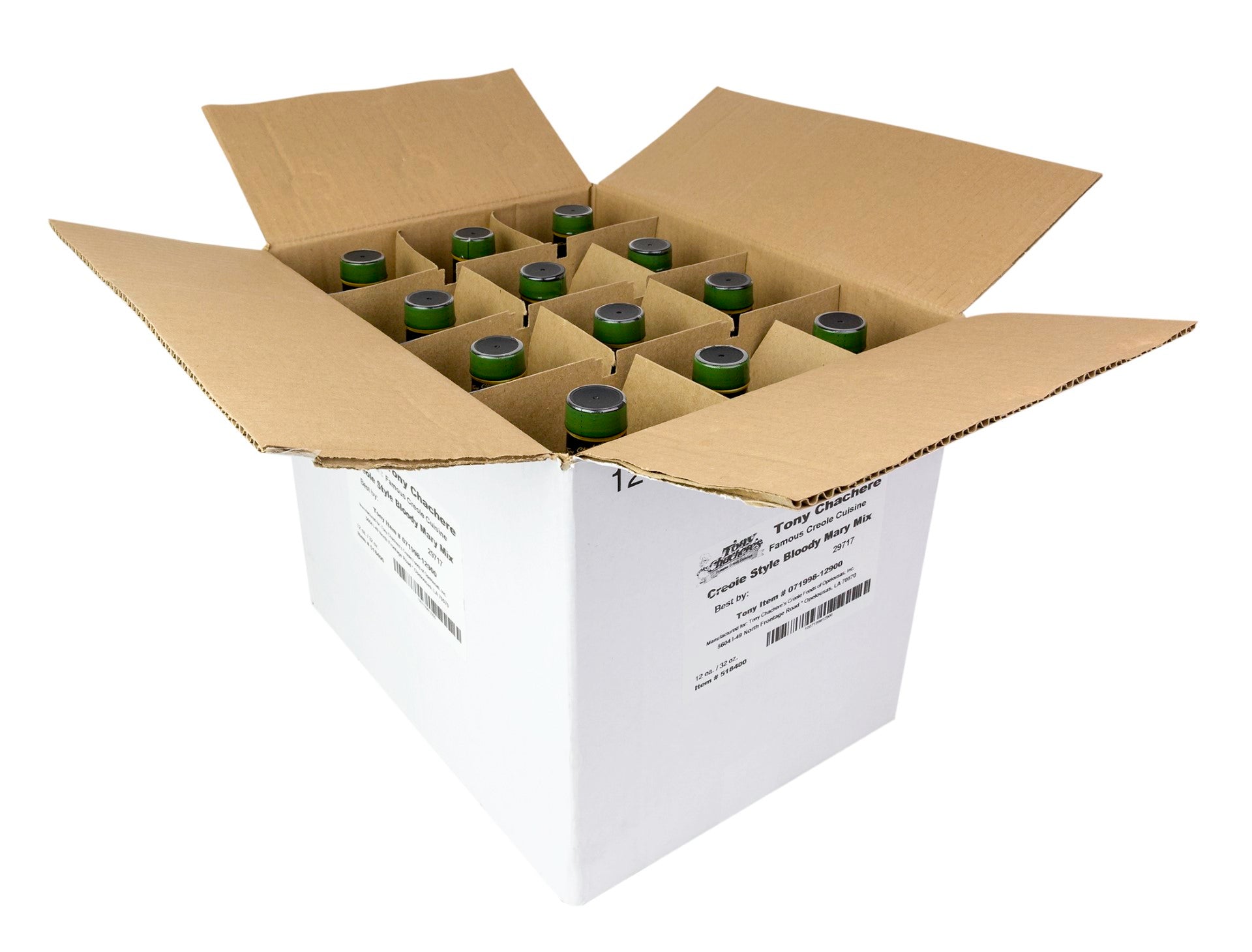 Tony Chachere's Bloody Mary Mix 32 Ounce Size - 12 Per Case.