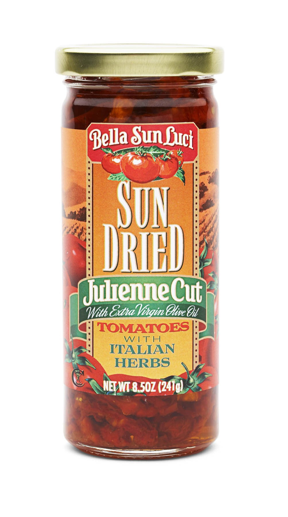 Bella Sun Luci Sun Dried Tomato Julienne Cut In Oil 1 Each - 12 Per Case.