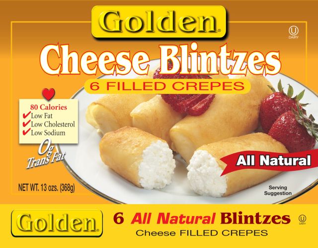 Old Fashioned Kitchen Crepes Sweet Cheese Blintzes, 2.25 Ounces, 12 Per Box, 12 Per Case