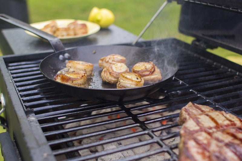 Lodge 10" Seasoned Steel Skillet 1 Each - 3 Per Case.