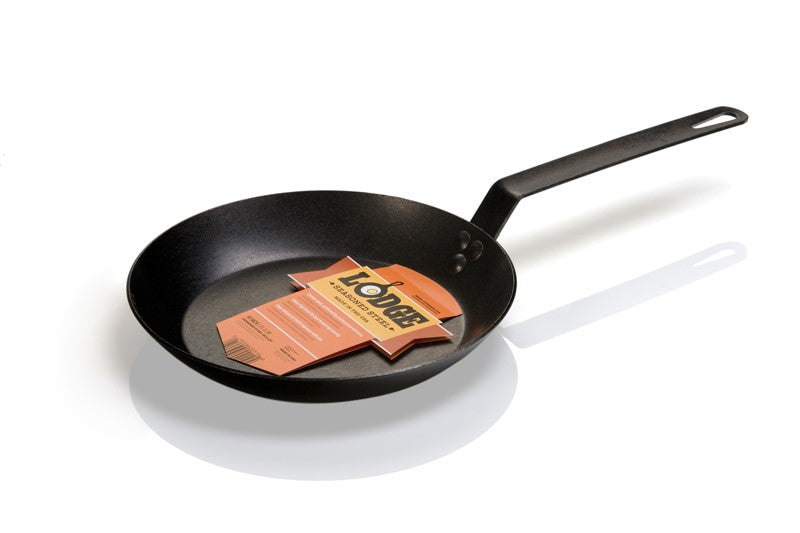 Lodge 10" Seasoned Steel Skillet 1 Each - 3 Per Case.