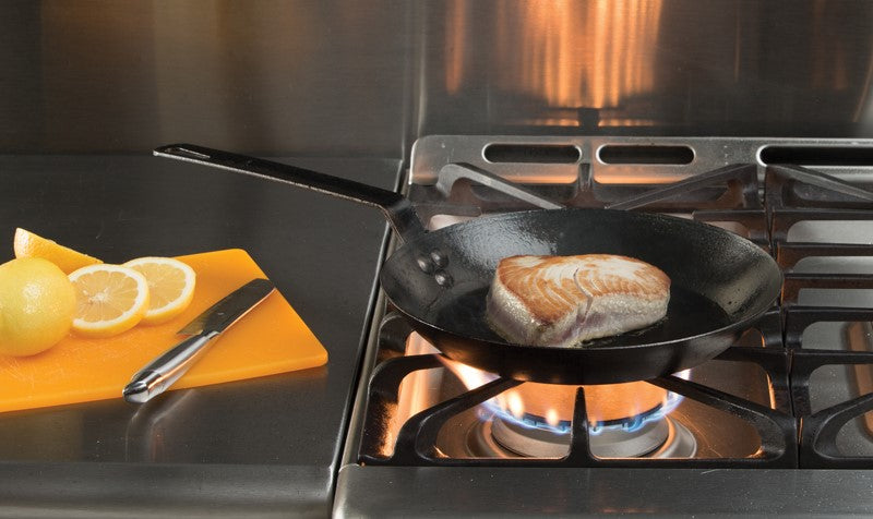 Lodge 10" Seasoned Steel Skillet 1 Each - 3 Per Case.