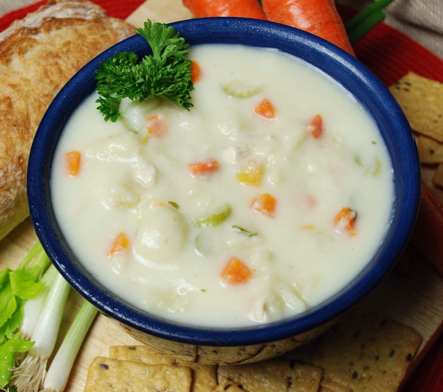 Taste Traditions Chicken With Dumplings Keepfrozen 8 Pound Each - 2 Per Case.