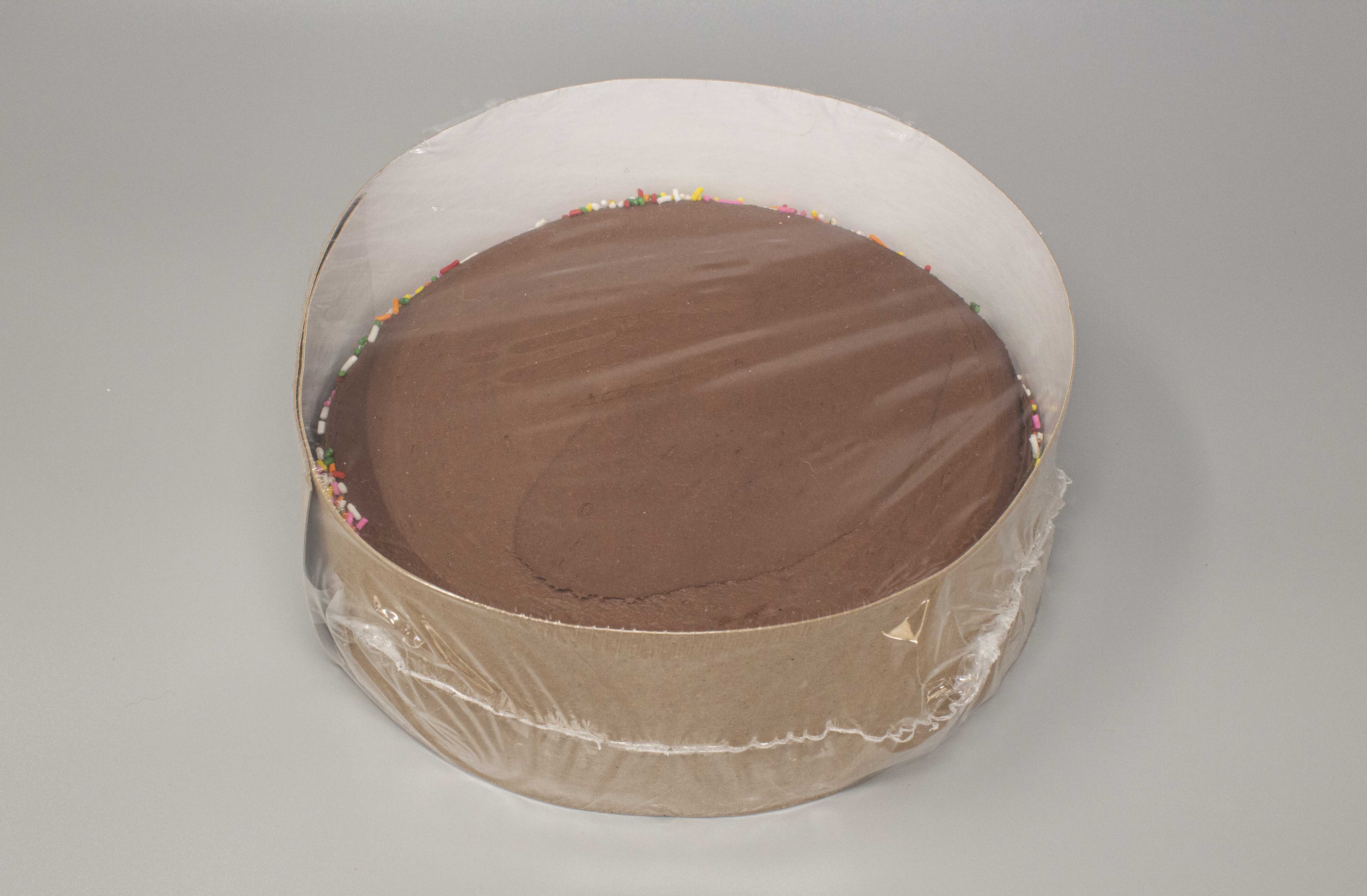 Chocolate Special Occasion Cake Inch Cake Pack 1.5 Pound Each - 1 Per Case.