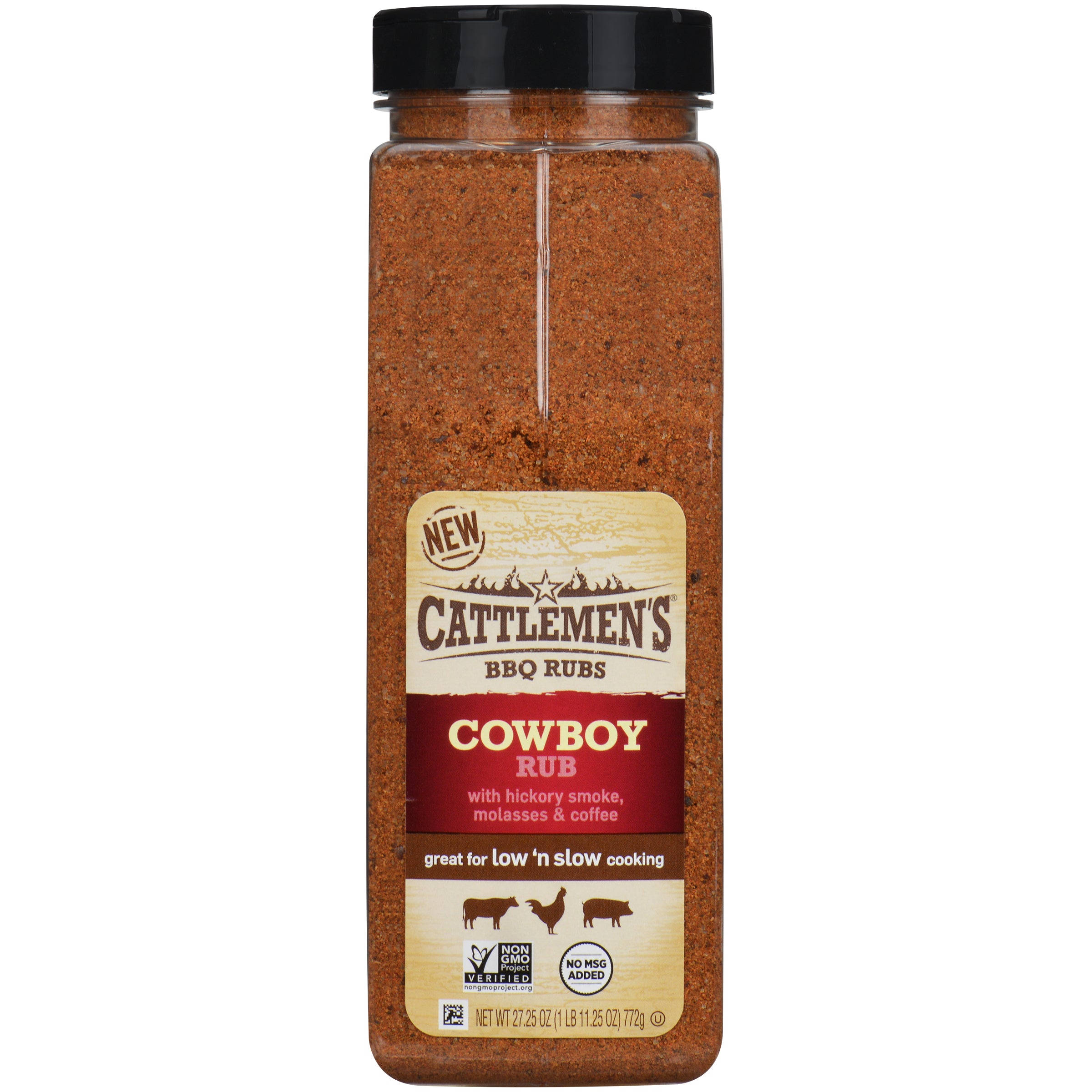 Cattlemen Cowboy Rub 27.25 Ounce Size - 6 Per Case.