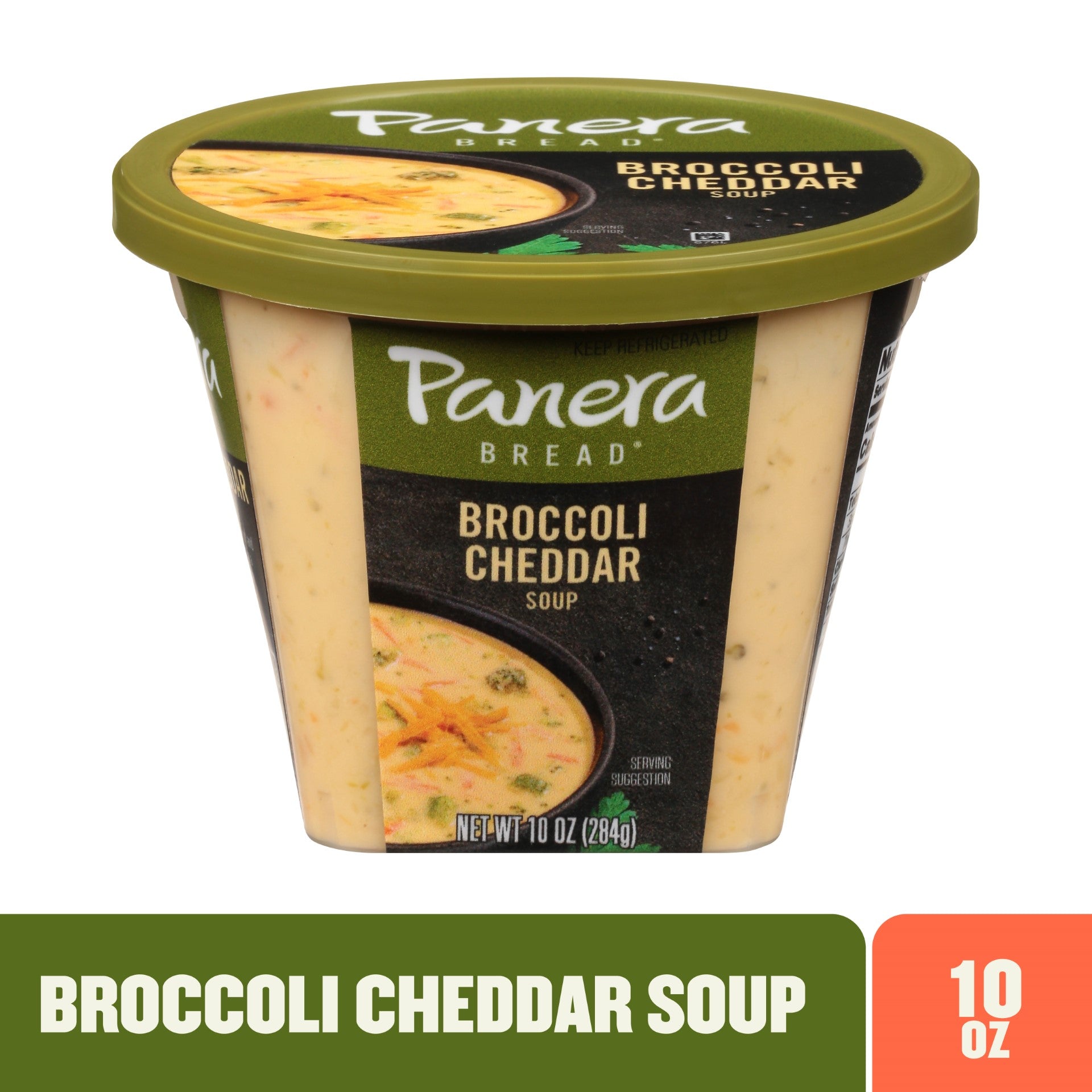 Panera Bread Broccoli Cheddar Soup 10 Ounce Size - 8 Per Case.