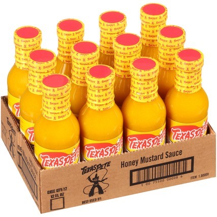 Texas Pete® Honey Mustard Is A Thick Sweetdipping Glazing Sauce 12 Ounce Size - 12 Per Case.