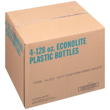 Texas Pete Sauce Hot Wing 1 Gallon - 4 Per Case.