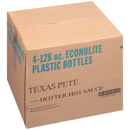 Galtexas Pete Hotter Hot Sauce 1 Gallon - 4 Per Case.