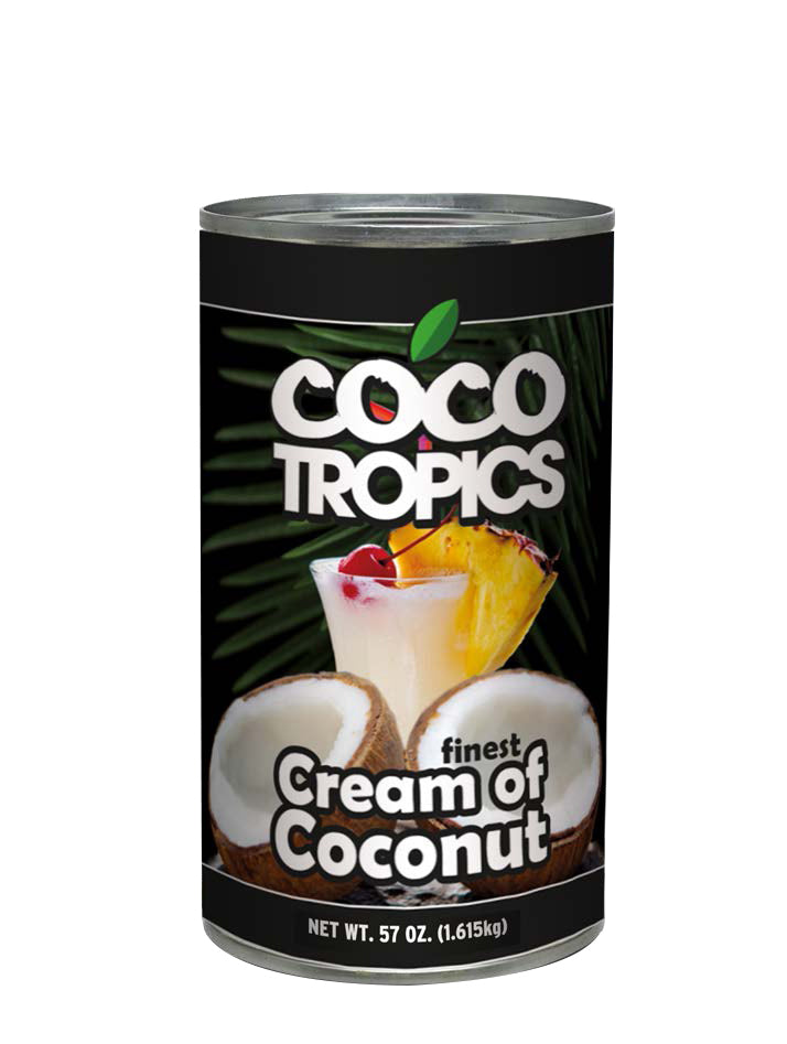 Coco Tropics™ Cream Of Coconut 57 Fluid Ounce - 12 Per Case.
