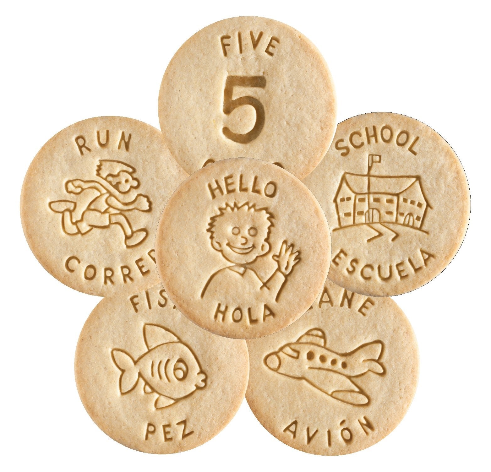 Dick And Jane Educational Snack English & Spanish 1 Ounce Size - 120 Per Case.