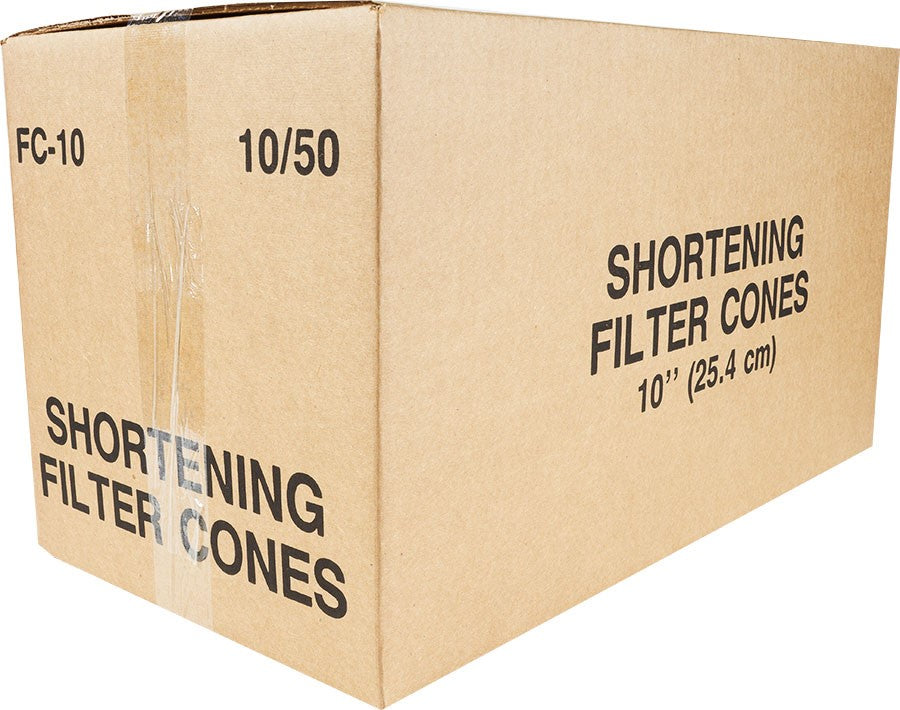 Disco Regular 10 Inch Manual Filter Cone 50 Each - 10 Per Case.