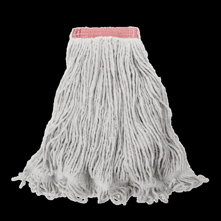 Rubbermaid Commercial Products Super Stitchblend Large White 1" Band 1 Count Packs - 6 Per Case.