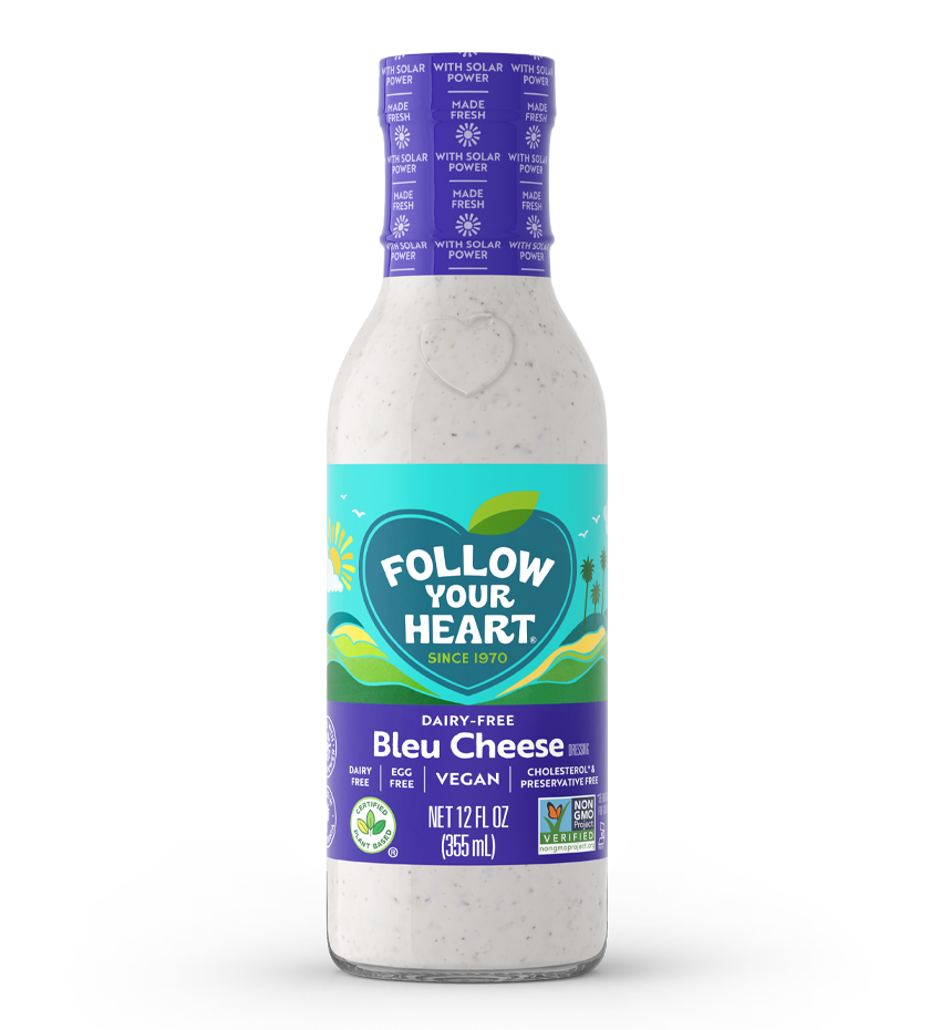 High Omega Vegan Bleu Cheese 12 Ounce Size - 6 Per Case.