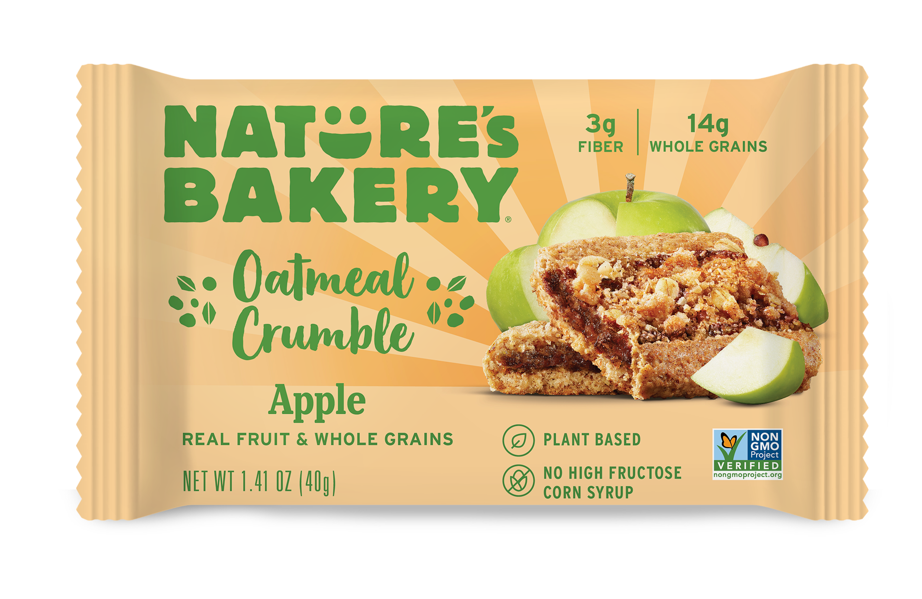 Oatmeal Crumble Apple Master 1.41 Ounce Size - 84 Per Case.