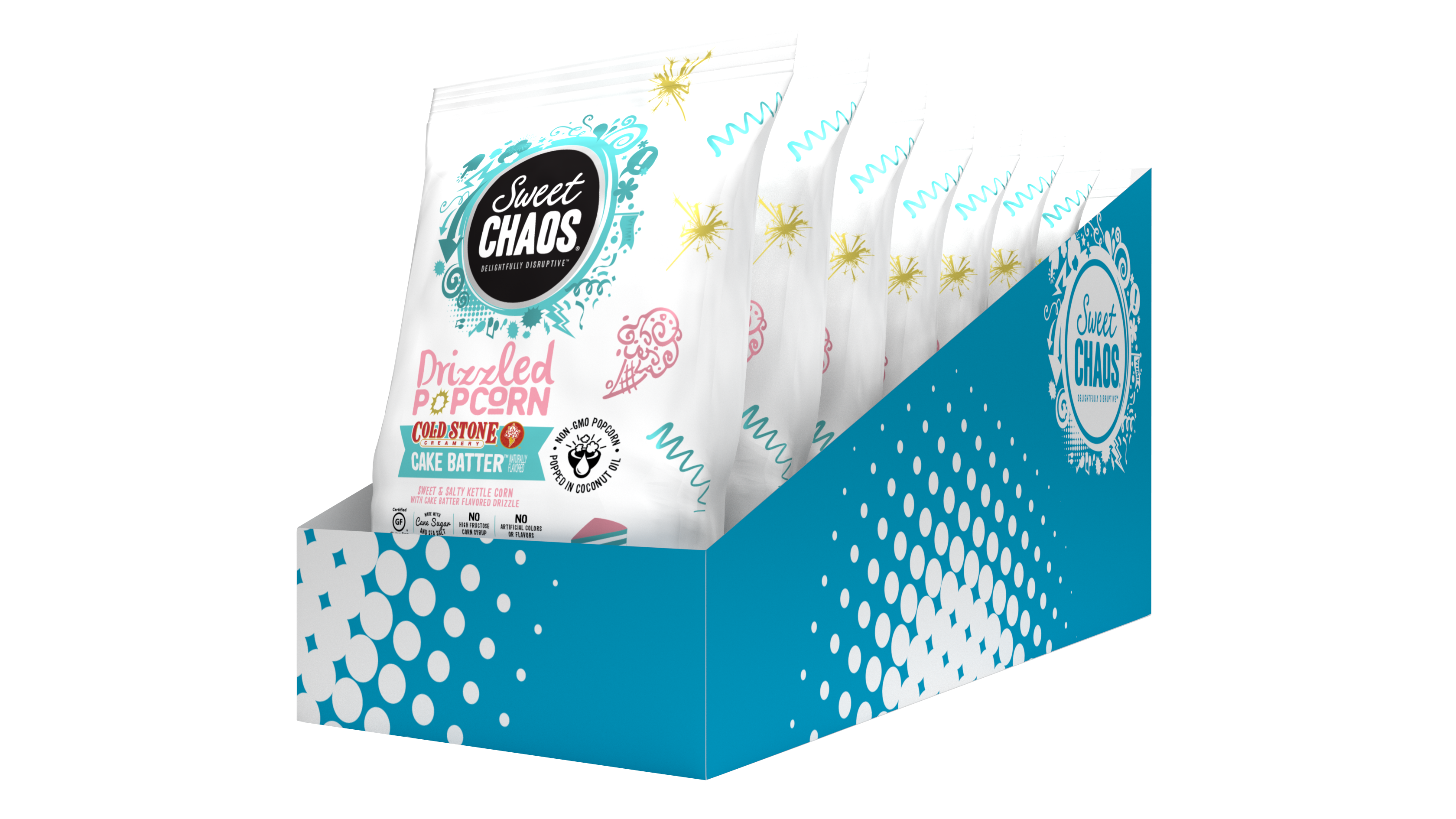 Sweet Chaos Cake Batter 1.5 Ounce Size - 8 Per Case.