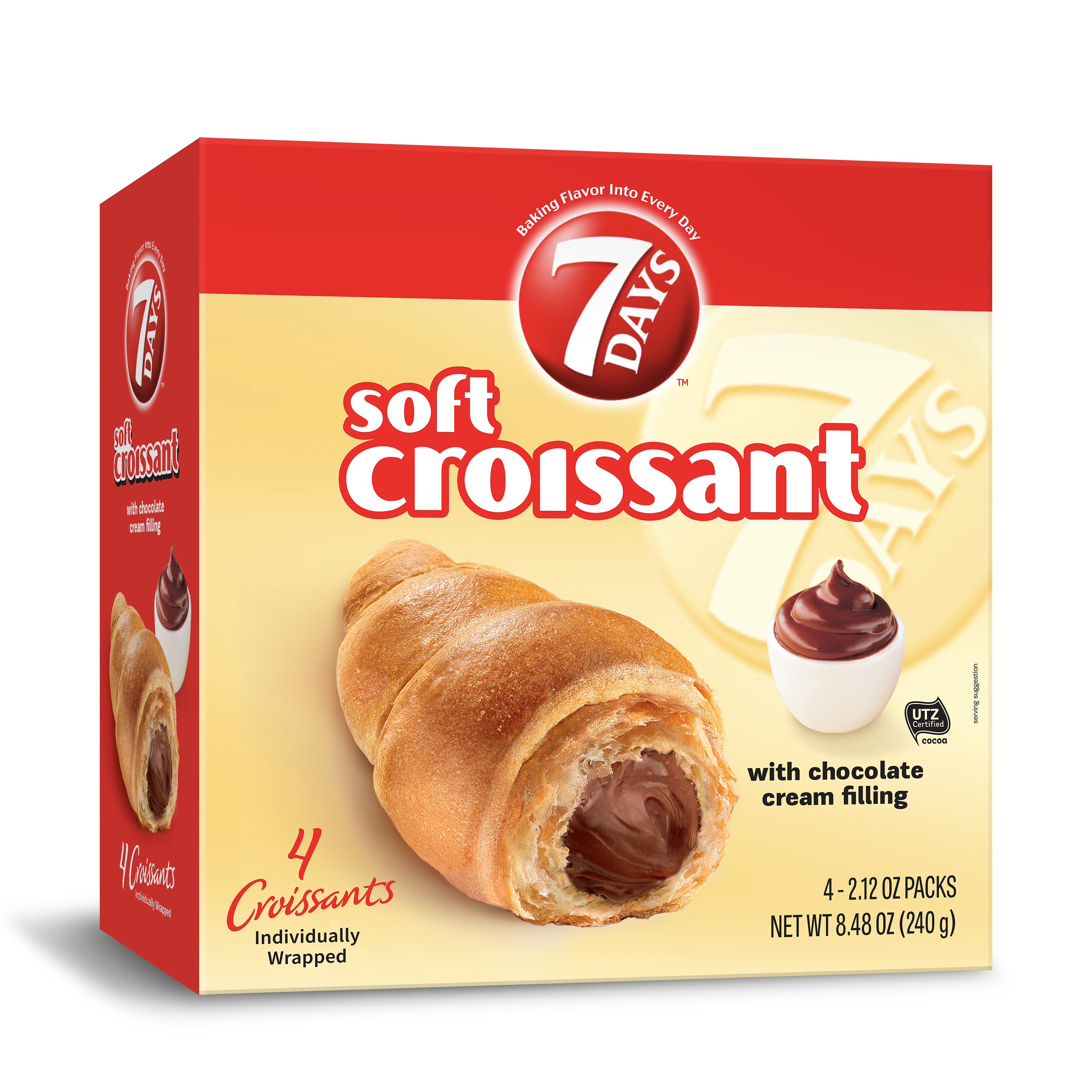 Days Multipack Croissant Chocolate 8.48 Ounce Size - 4 Per Case.