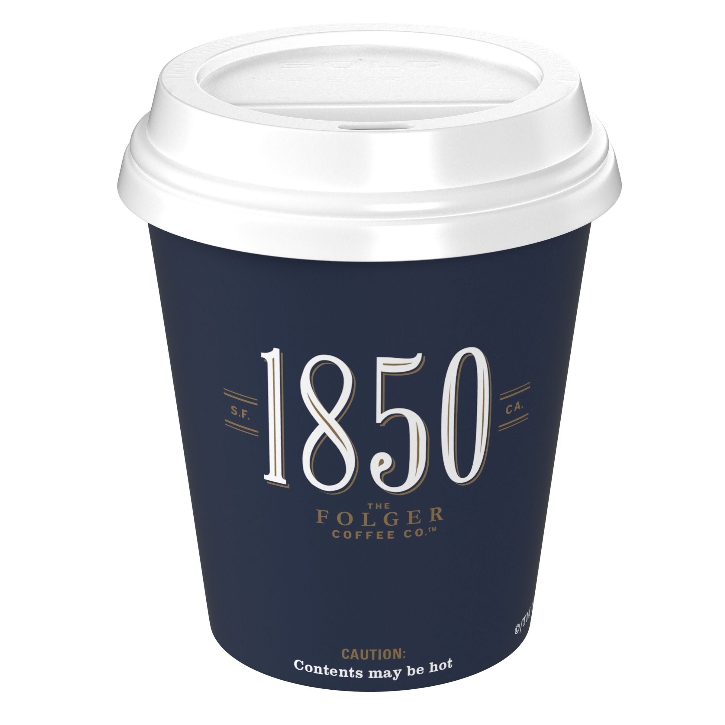 Folgers Paper Cup Count 12 Ounce Size - 1 Per Case.