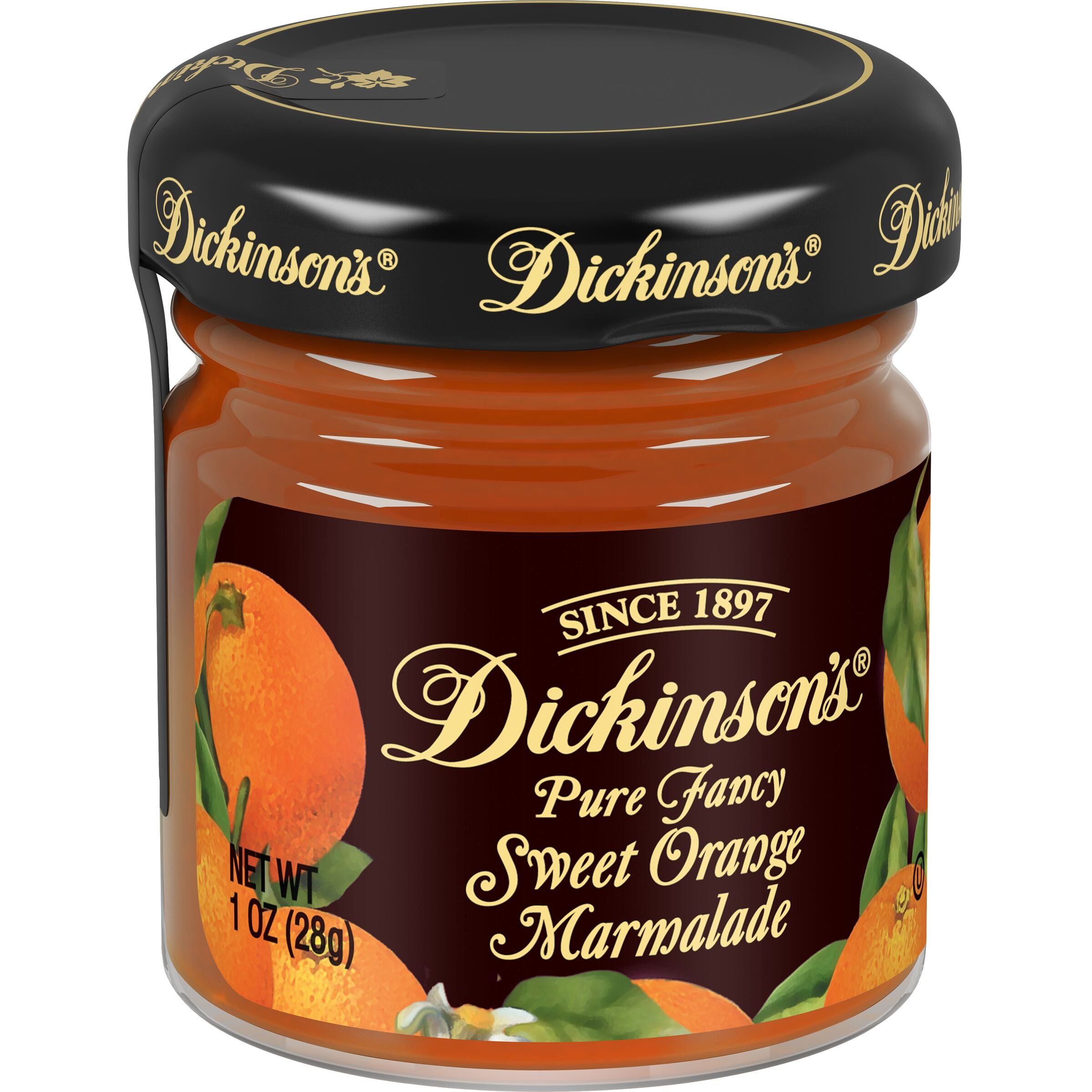 Dickinson Orange Marmalade 1 Ounce Size - 4.5 Pound Per Case.