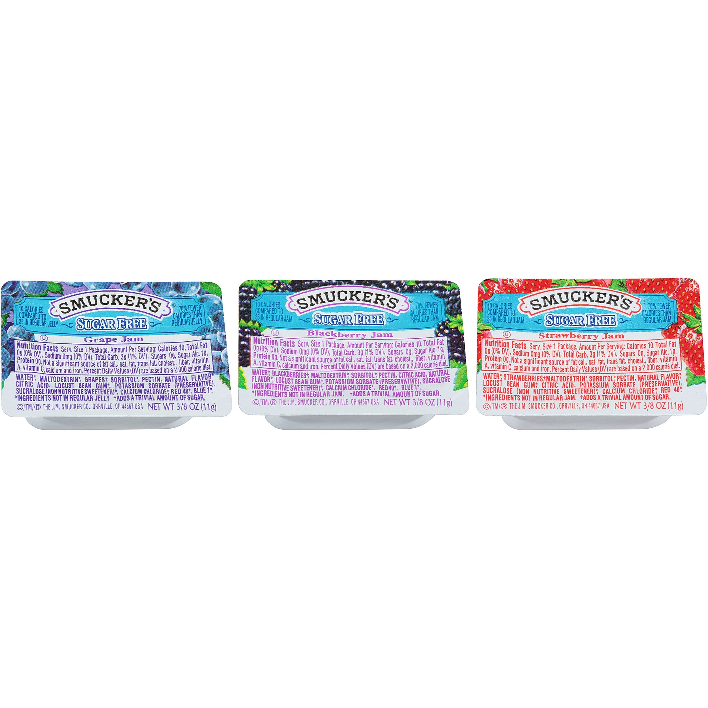 Sm Sugar Free Assortment Plastic 0.375 Ounce Size - 4.688 Pound Per Case.