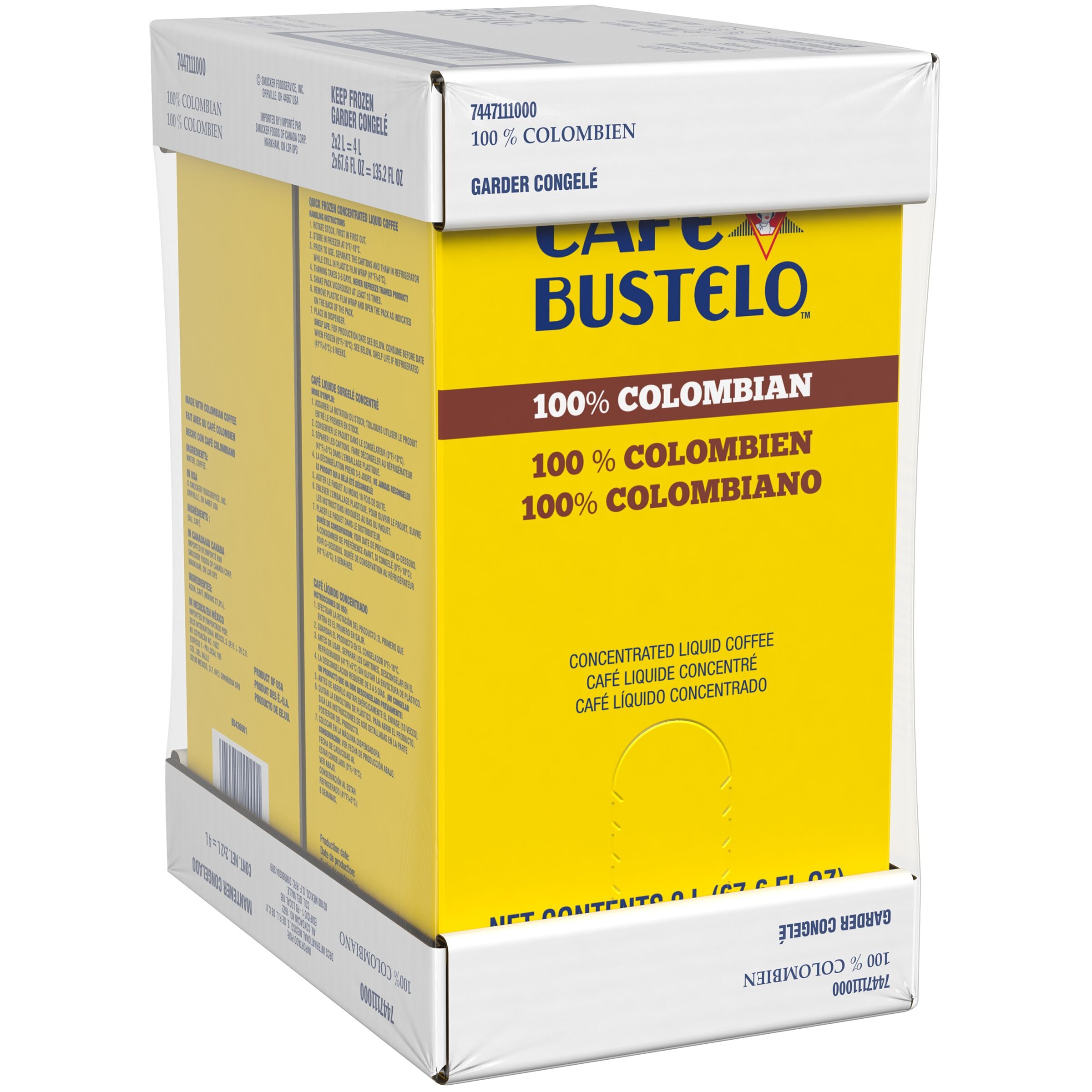 Bustelo Colombian Count 2 Liter - 2 Per Case.