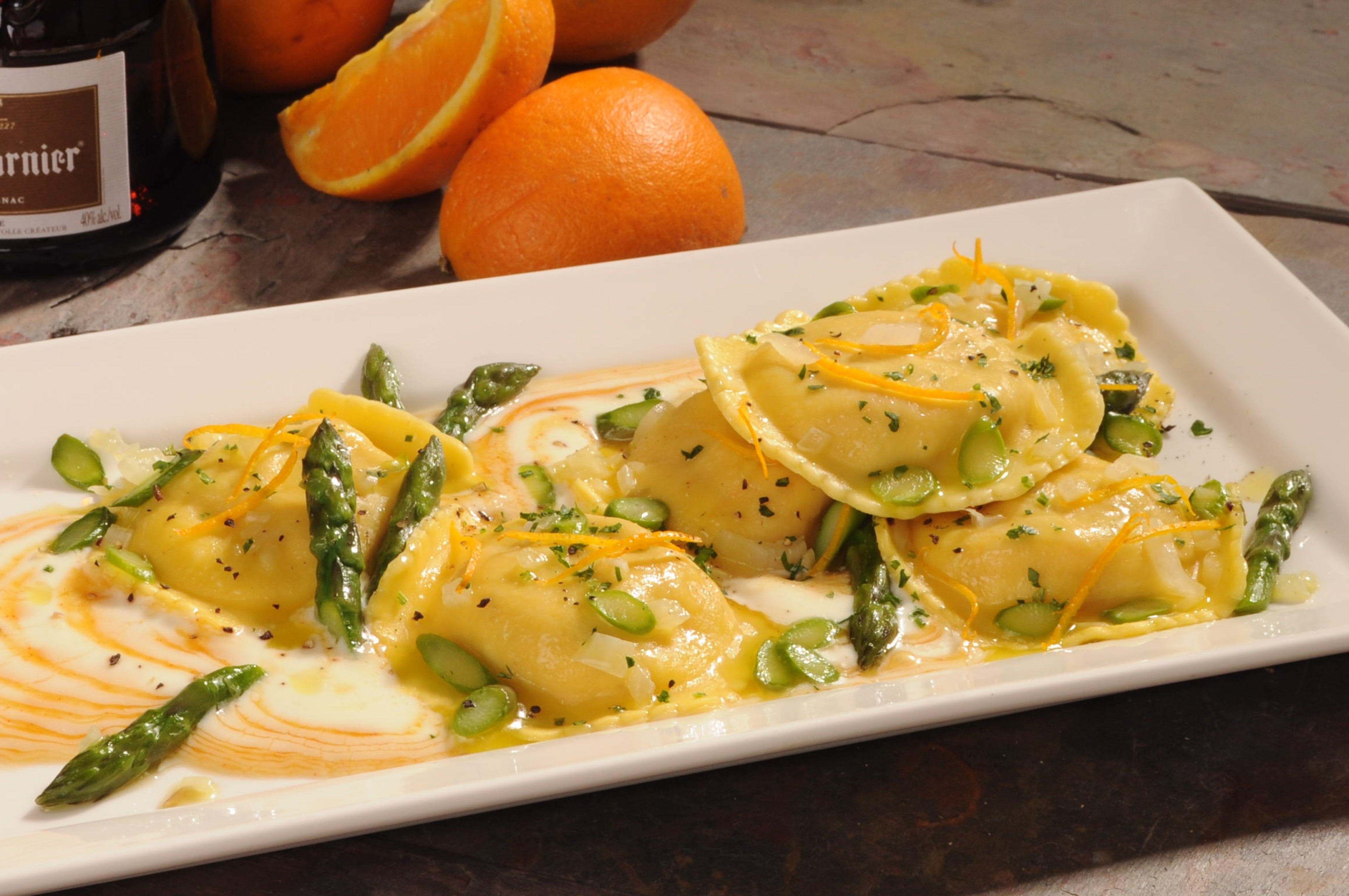 Louisa Foods Lobster Shrimp & Scallop Ravioli 3 Pound Each - 2 Per Case.