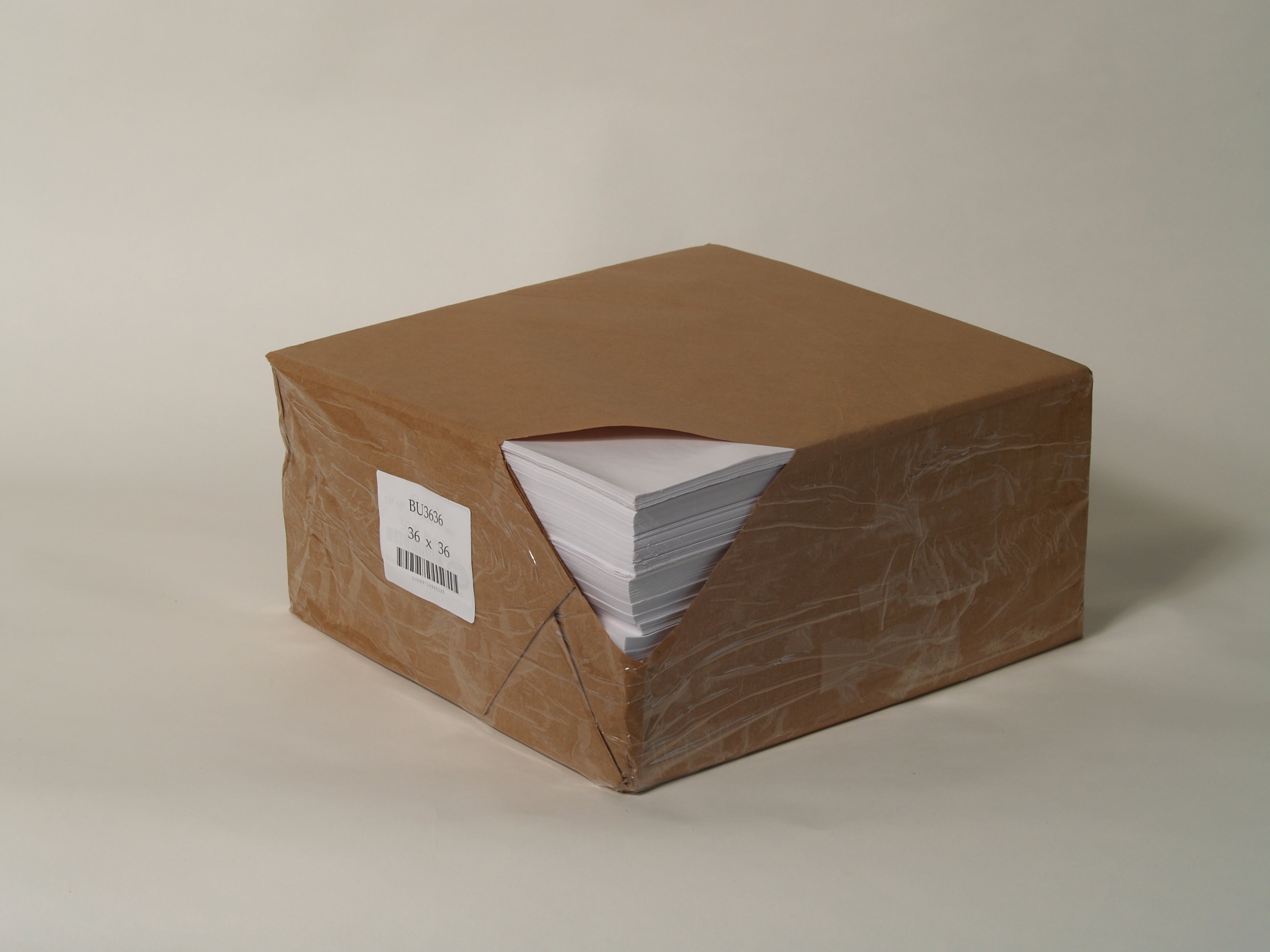 Handy Wacks Butcher Paper Pre-Cut Bleached 50 Pound Each - 1 Per Case.