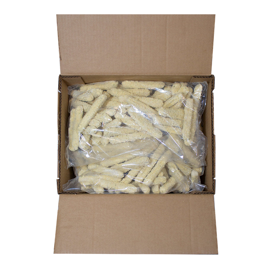 Sargento Breaded Mozzarella Sticks 4 Pound Each - 6 Per Case.