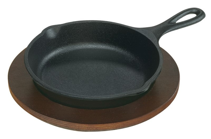 Lodge 5" Cast Iron Skillet Preseasoned 1 Each - 6 Per Case.