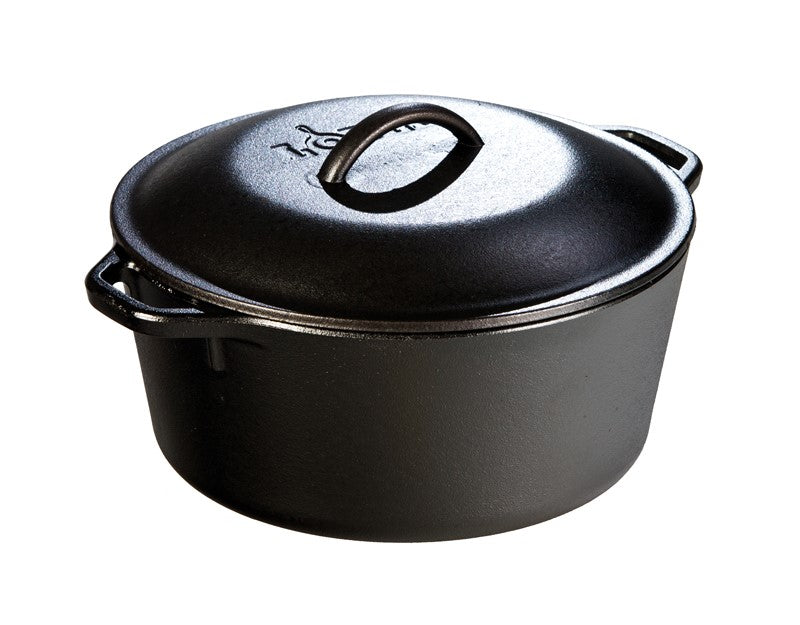 Lodge Cast Iron Dutch Oven 1 Each - 1 Per Case.