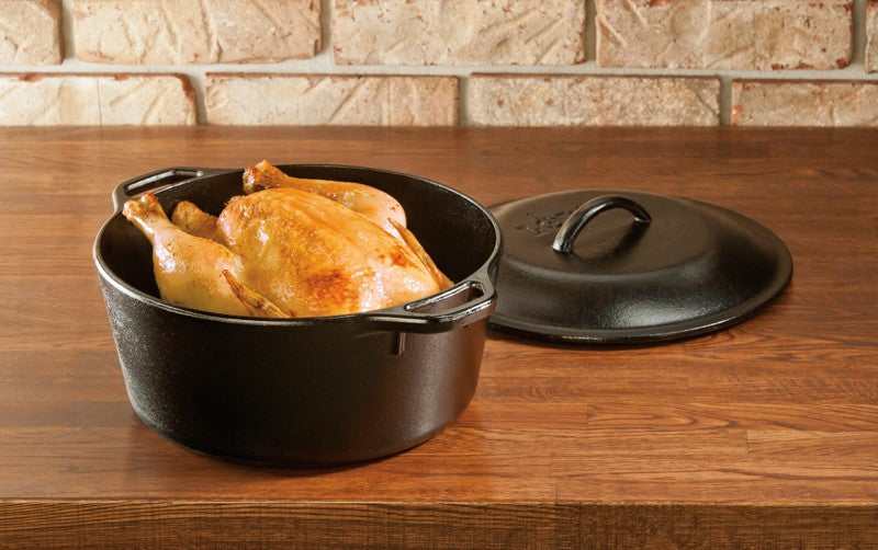 Lodge Cast Iron Dutch Oven 1 Each - 1 Per Case.