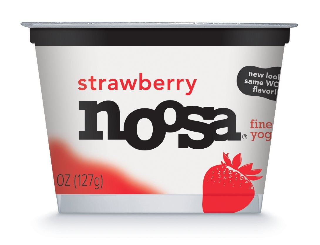 Noosa Yoghurt Strawberry4.5 Ounce Size - 6 Per Case.