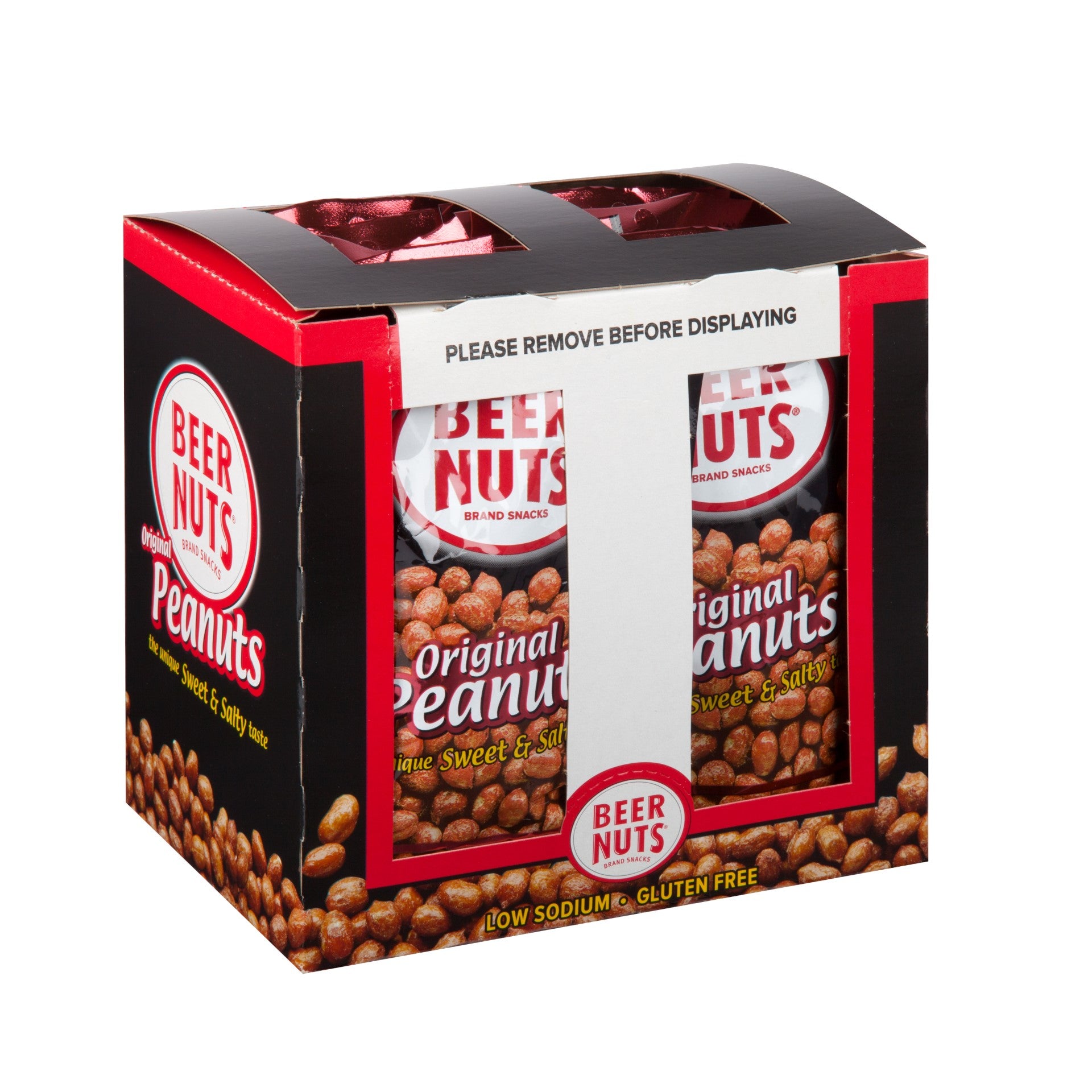 Beer Nuts Vp Peanut 5.5 Ounce Size - 48 Per Case.