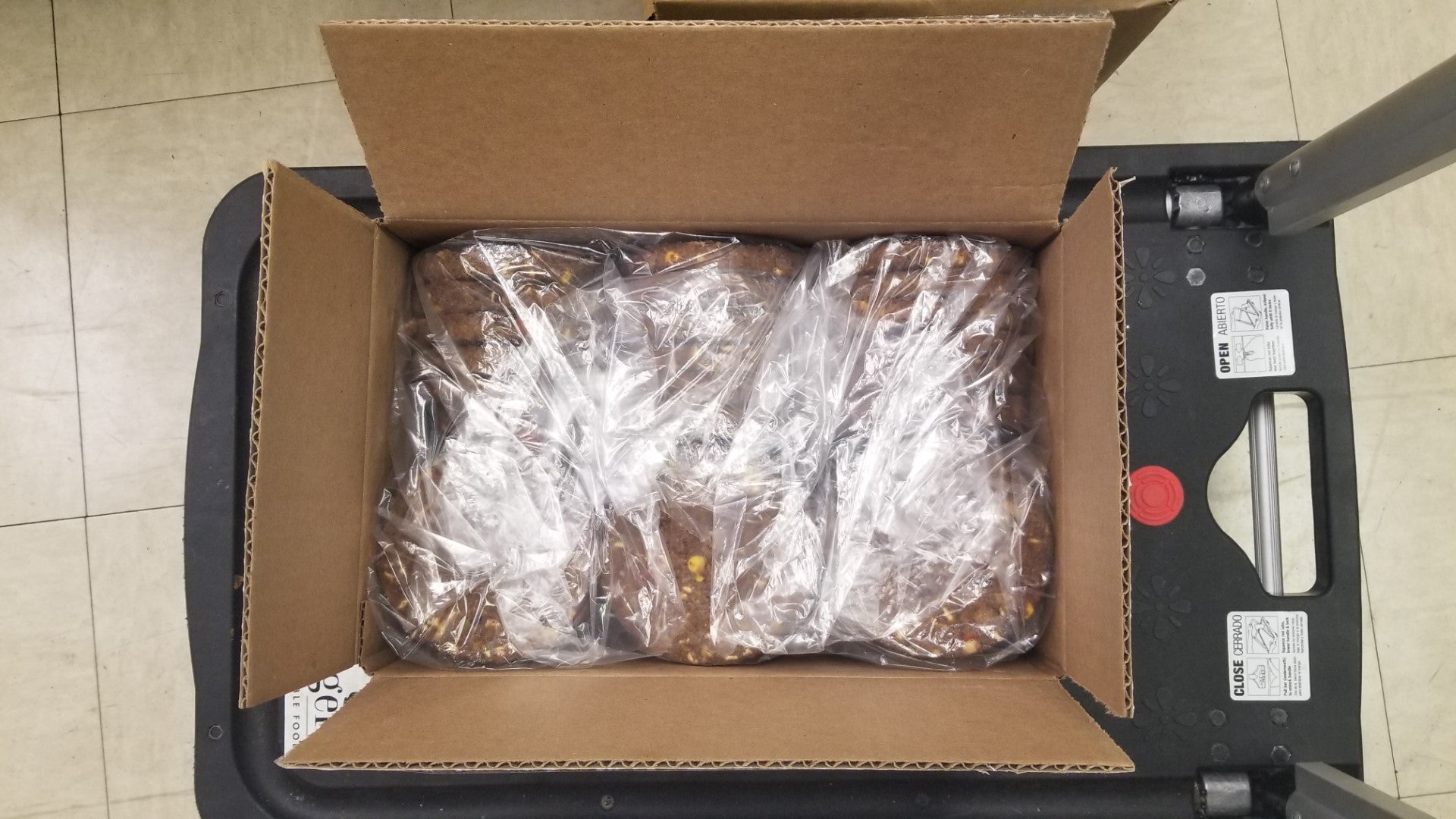 Black Bean Quinoa Veggie Burgers Vegan 4 Ounce Size - 1 Per Case.