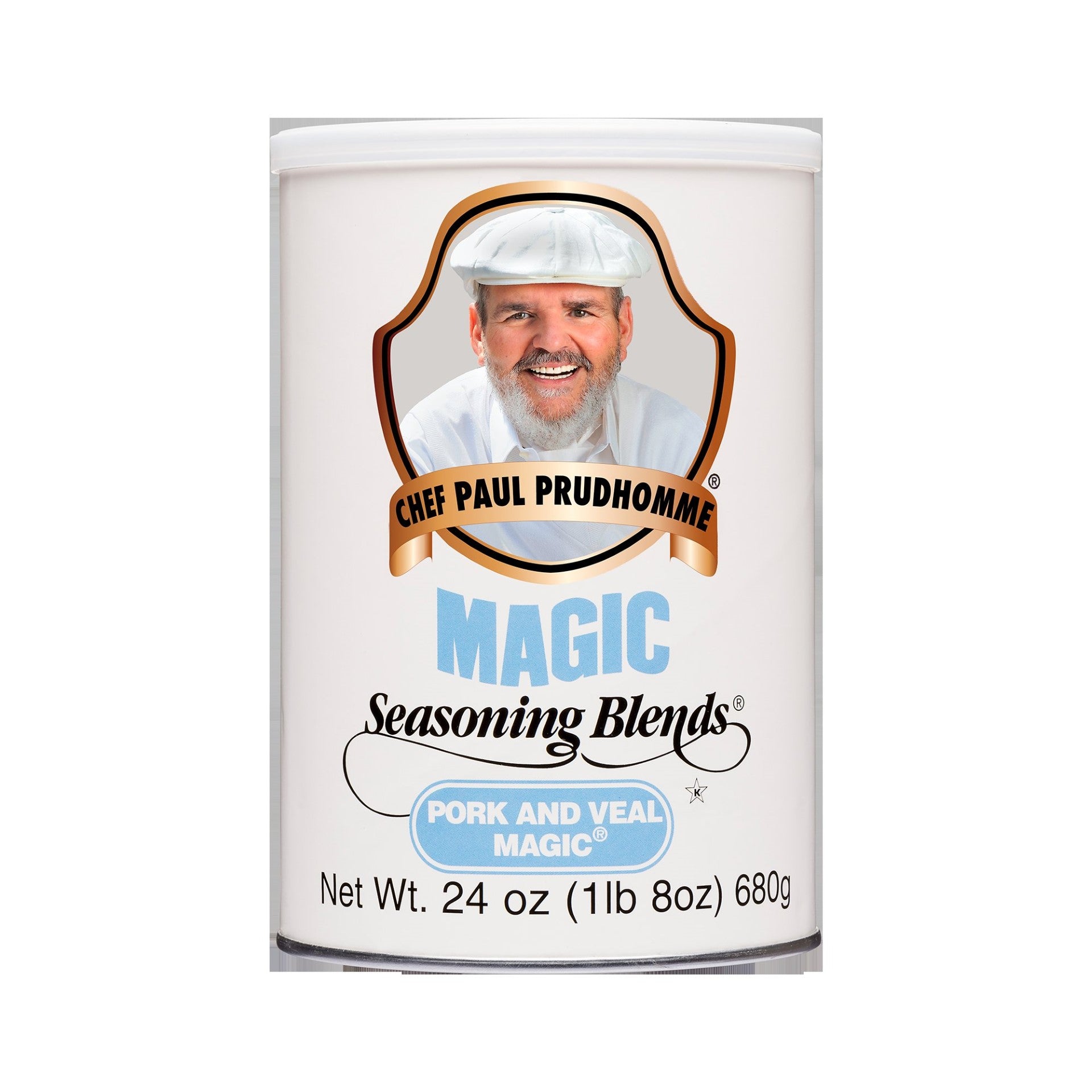 Pork & Veal Magic Canisters 24 Ounce Size - 4 Per Case.