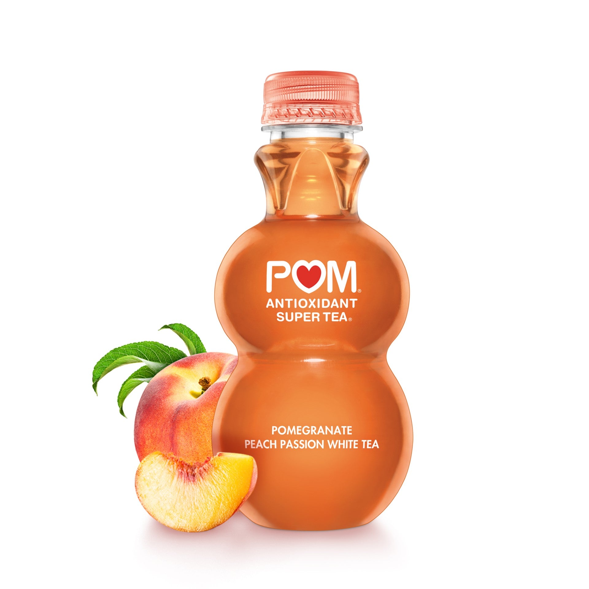 Peach Passion Tea Plastic 12 Fluid Ounce - 6 Per Case.