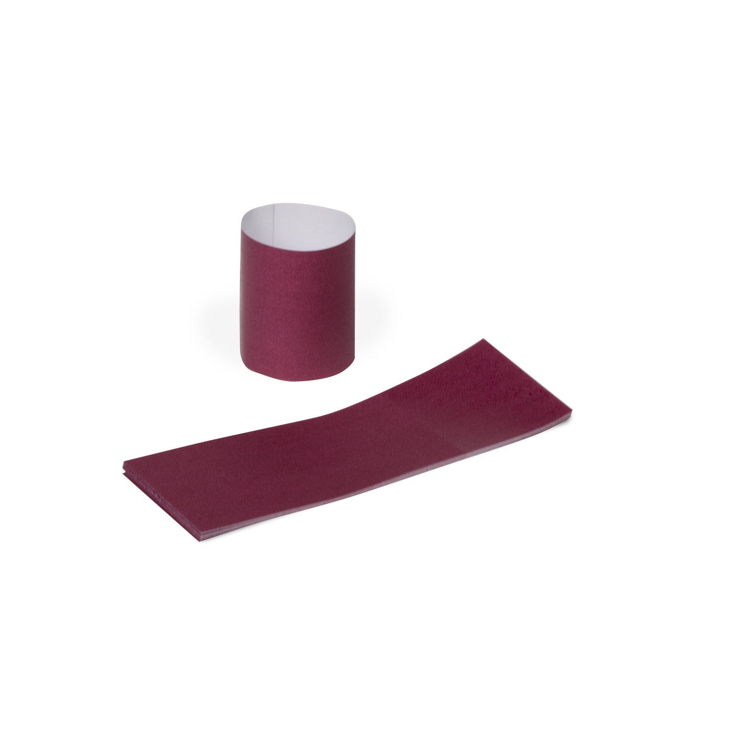 Burgundy Napkin Bands 2500 Each - 8 Per Case.