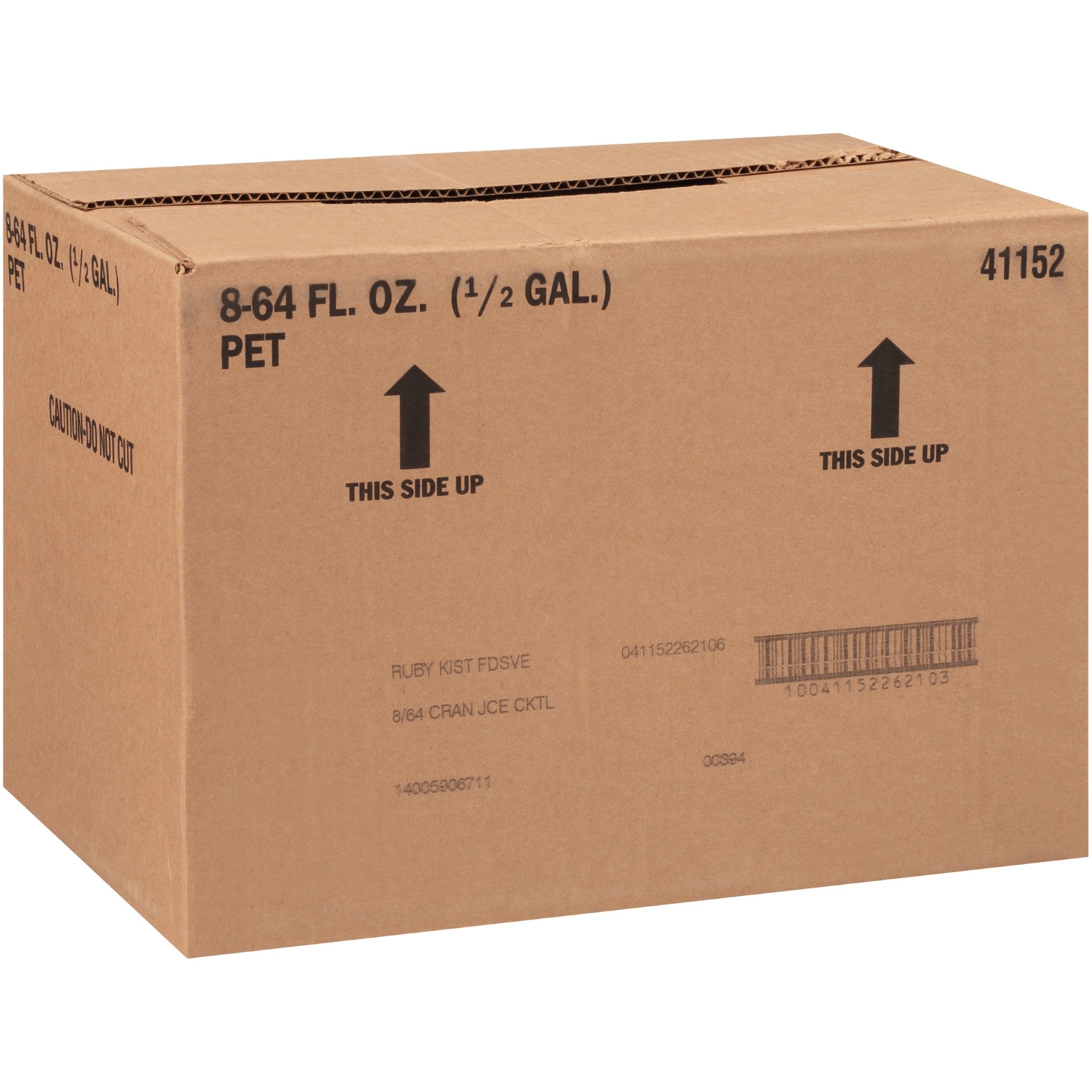 Ruby Kist Fdsve Cran Jce Cktl 64 Fluid Ounce - 8 Per Case.