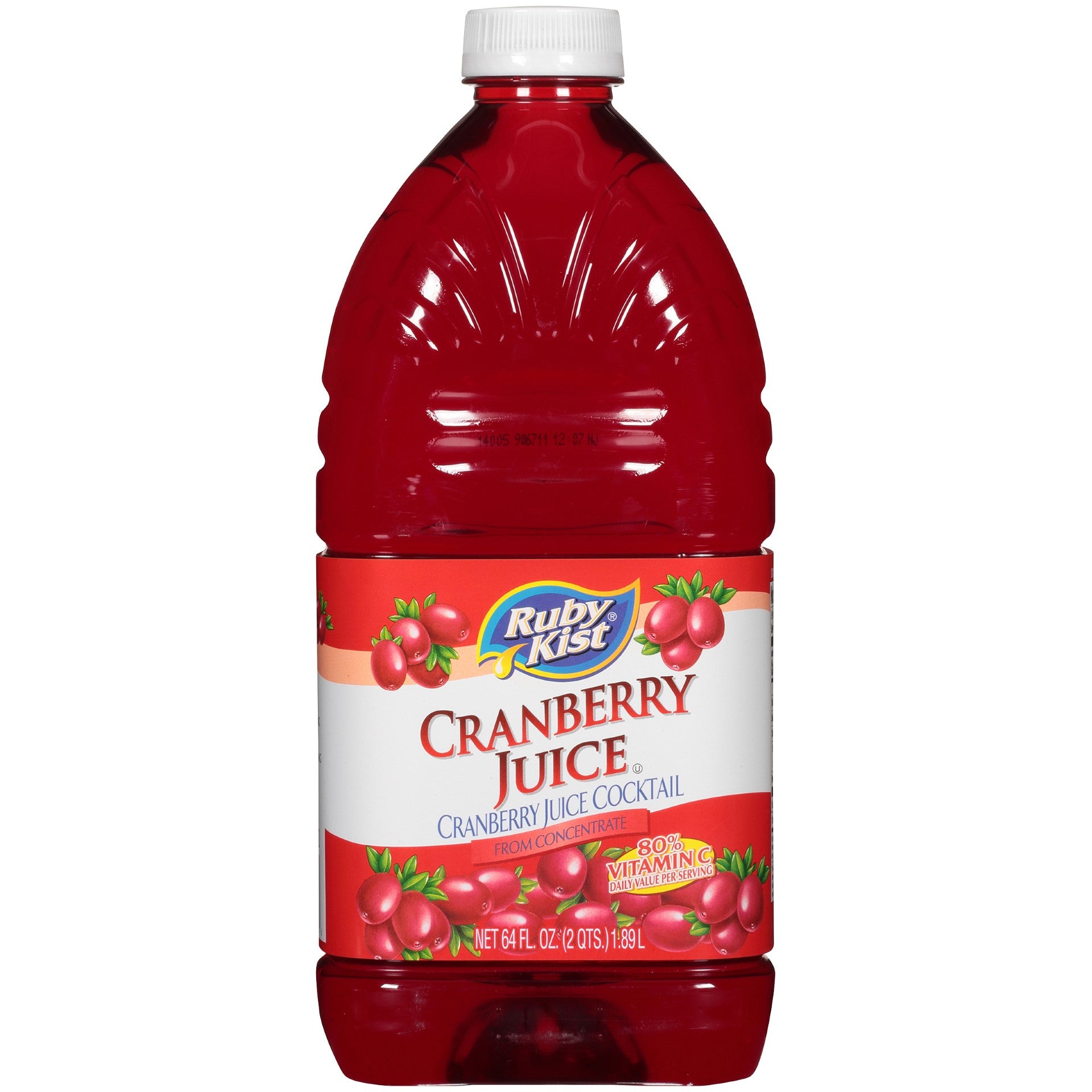 Ruby Kist Fdsve Cran Jce Cktl 64 Fluid Ounce - 8 Per Case.