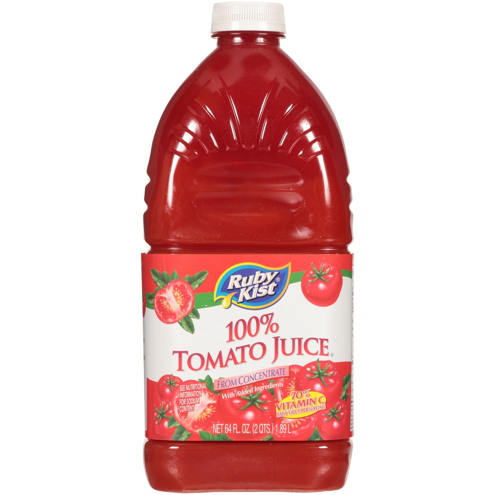 Ruby Kist Tomato Jce 64 Fluid Ounce - 8 Per Case.