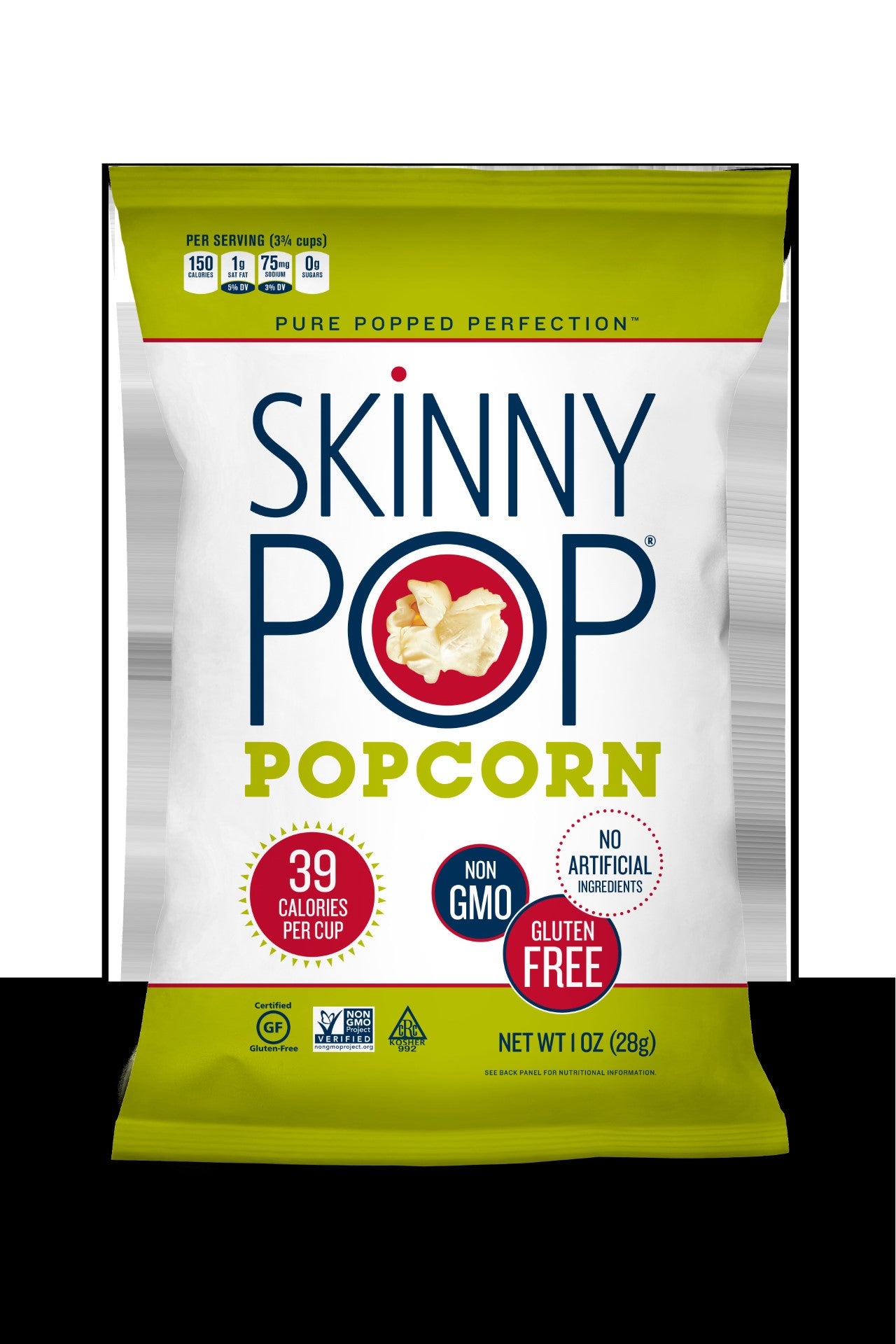 Skinnypop Original 1 Ounce Size - 12 Per Case.