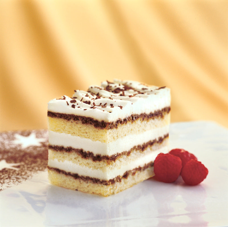 The Original Cakerie Layer (2"x6") Tiramisulayer Cake Cut 174 Ounce Size - 2 Per Case.