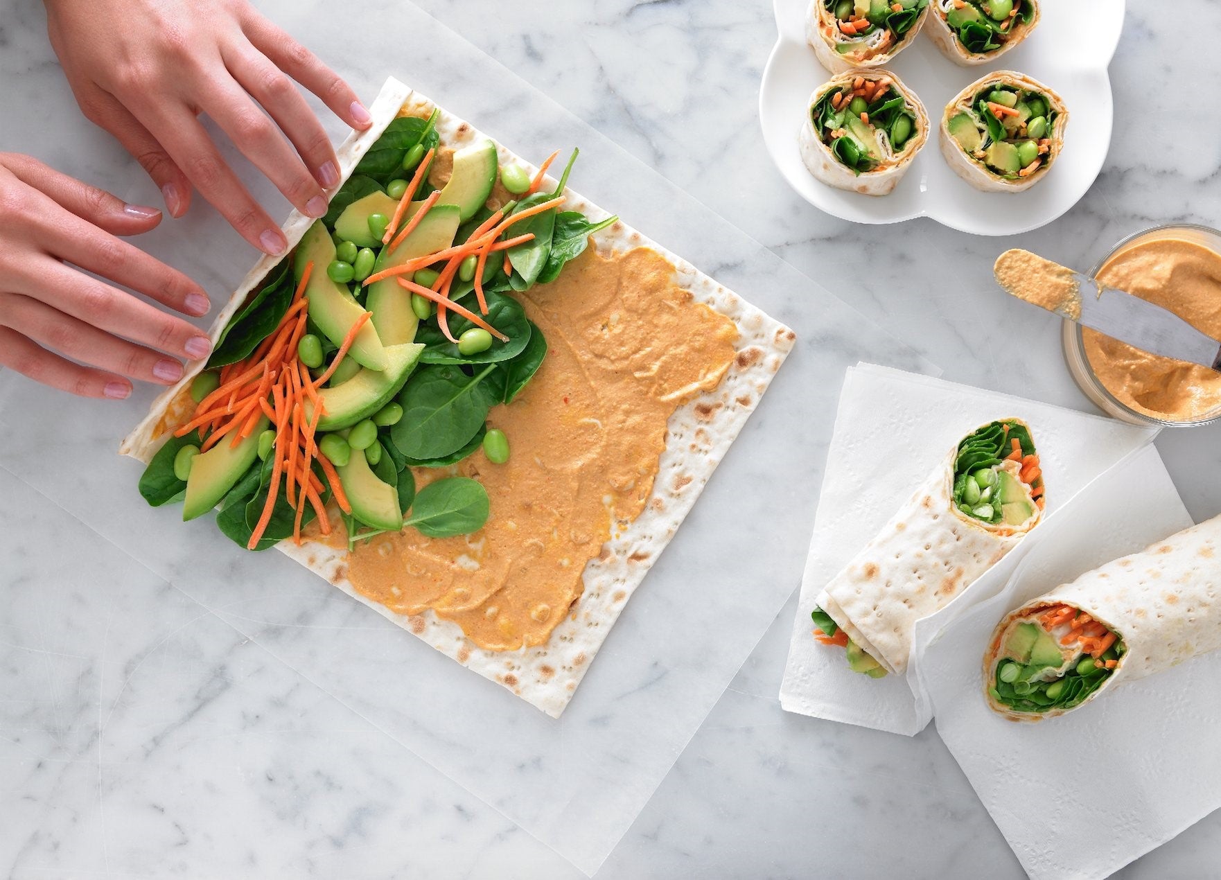 Atoria's Family Super Thin Traditional Lavash Foodservice 4 Ounce Size - 120 Per Case.