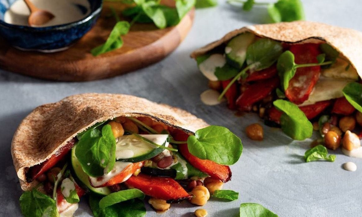 Atoria's Family Whole Grain Pita Retail 12 Ounce Size - 8 Per Case.