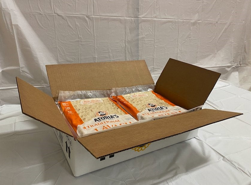 Atoria's Family Traditional Lavash Retail 10 Ounce Size - 10 Per Case.